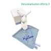 Doudou personnalisé pour bébé, doudou pour petit garçon.