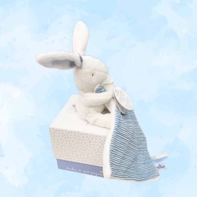 Doudou personnalisé pour bébé, doudou pour petit garçon.