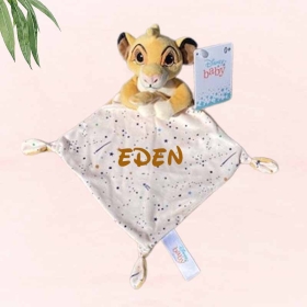 Doudou Disney le roi lion, cadeau bébé personnalisé.