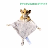 Doudou Disney le roi lion, cadeau bébé personnalisé.
