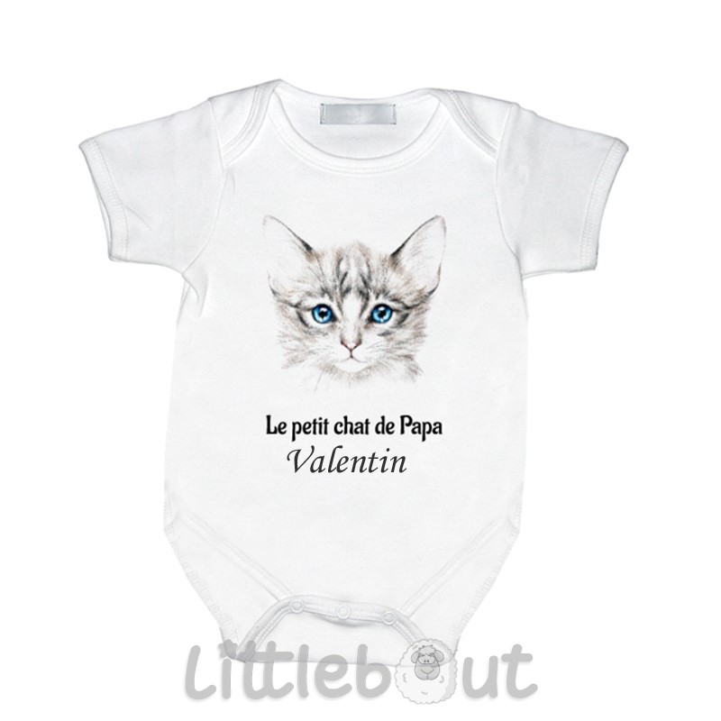 Body bébé personnalisé