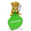 Doudou personnalisé roi lion