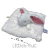 Doudou lapin blanc