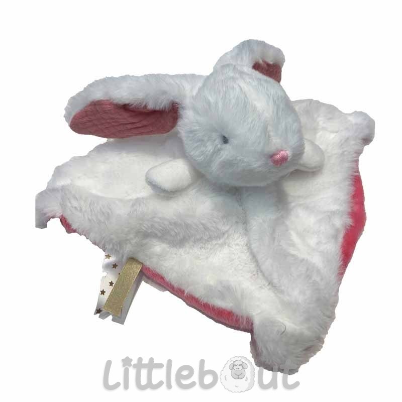 Doudou lapin blanc
