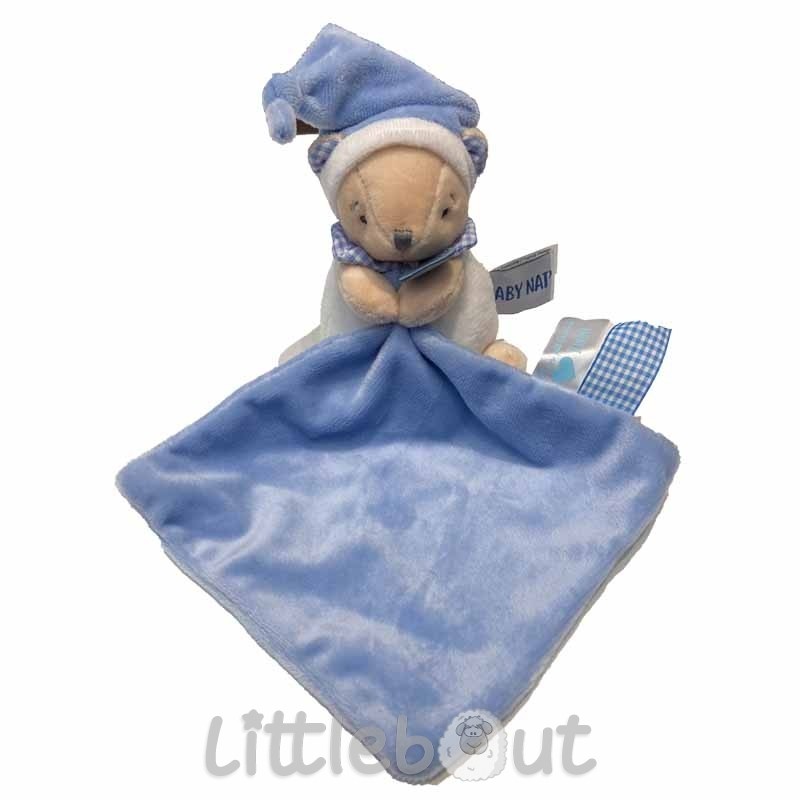 Doudou personnalisé petit ourson