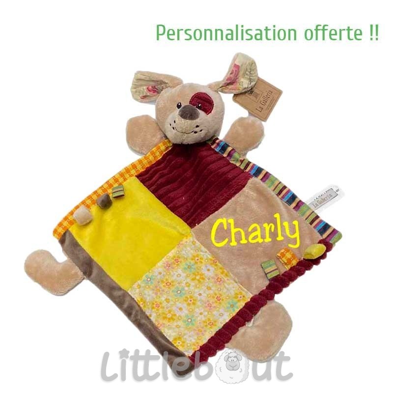 Doudou personnalisé La Galleria