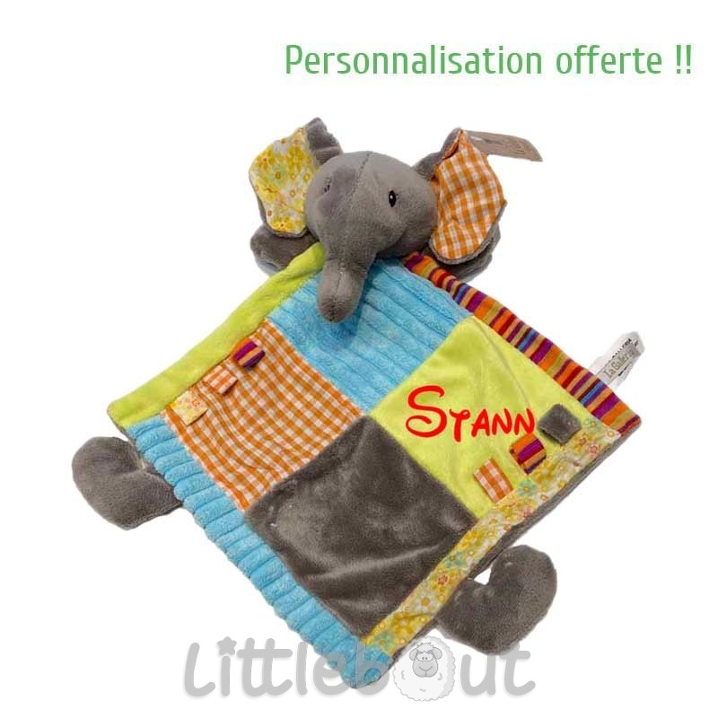 Doudou bébé personnalisé La Galleria