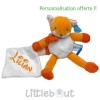 Doudou personnalisé petit renard