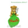 Doudou personnalisé roi lion