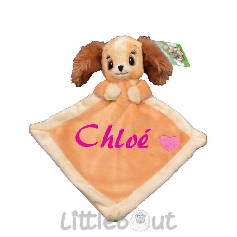 Doudou belle et le clochard personnalisé
