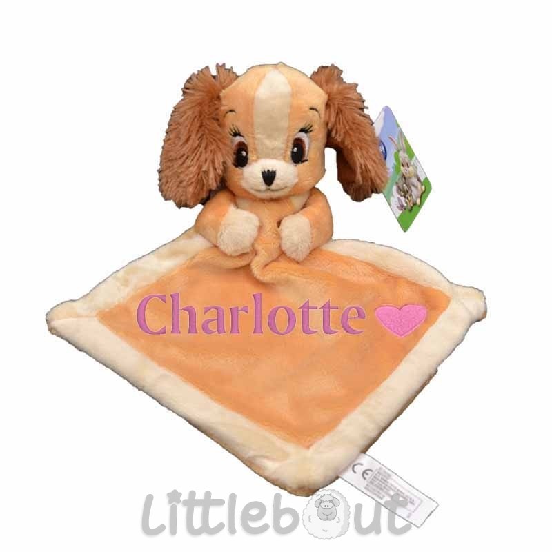 Doudou belle et le clochard personnalisé