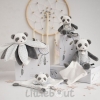 Doudou Pétales Panda de Doudou et compagnie
