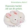 Chaussons grelots de la marque de Doudou et Compagnie