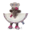 Doudou personnalisé hippo