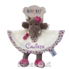 Doudou personnalisé hippo