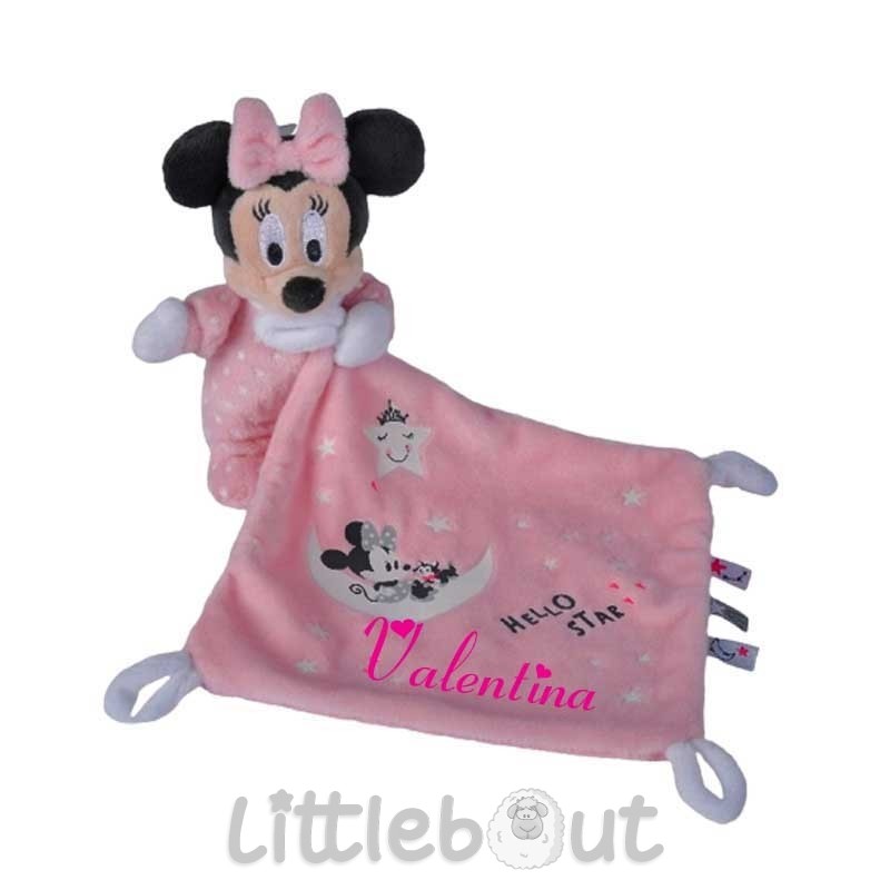 Doudou Minnie personnalisé