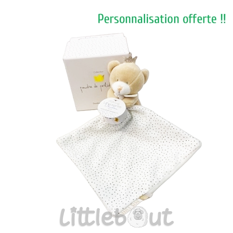 Doudou personnaliser pour bébé