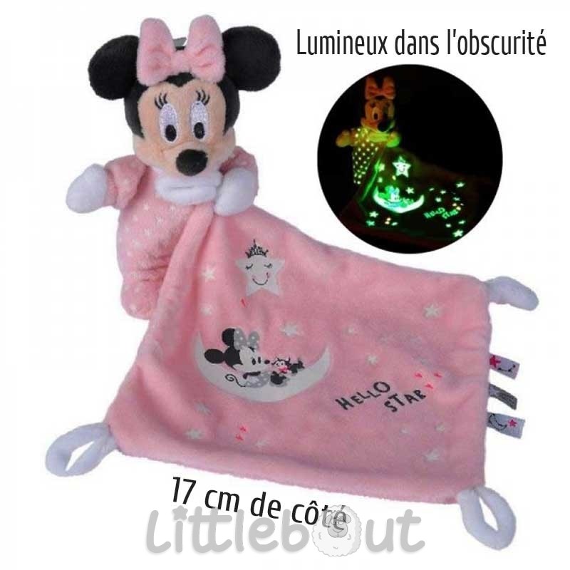 Doudou Minnie personnalisé