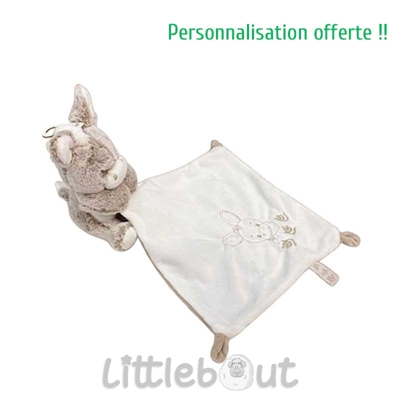 Doudou personnalisé Nicotoy