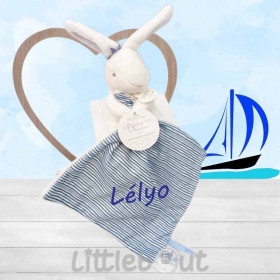 Doudou personnaliser petit lapin