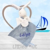 Doudou personnaliser petit lapin